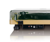 Lenco L-30WD USB - Giradiscos de correa - 33 y 45 RPM - USB - Salida RCA - Digitaliza discos - Preamplificador - Madera, único
