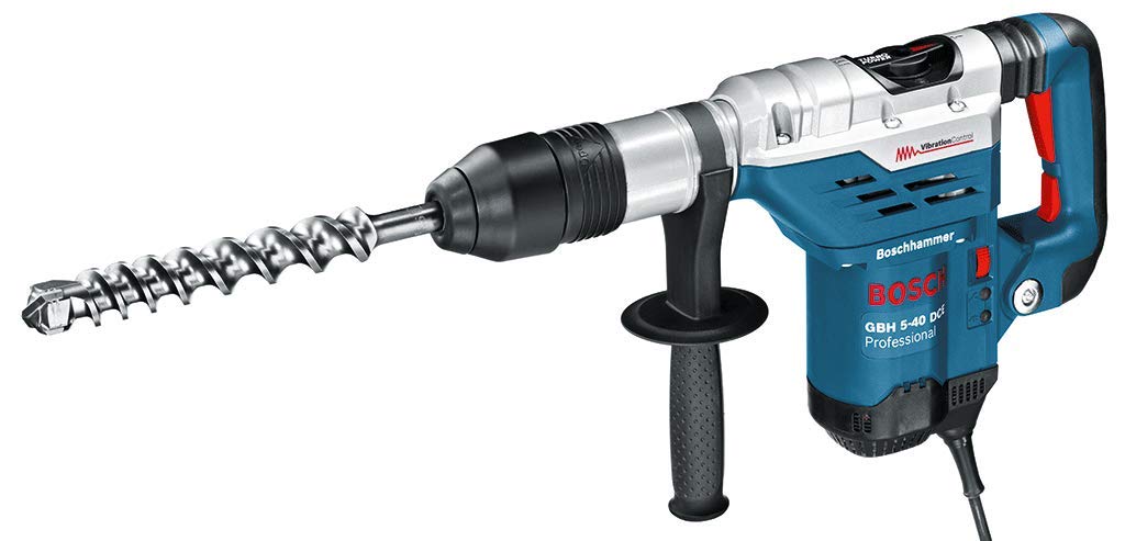 Bosch Professional GBH 5-40 DCE - Martillo perforador (8,8 J, Ø máx. hormigón 40 mm, SDS max, Vibration control, en maletín)