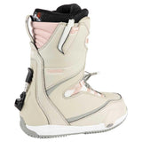 Nitro Cave TLS Step On All Mountain Freestyle Freeride Sistema de Cordones rápidos Barco de Snowboard, Mujeres, Arena Rosa, 24,5