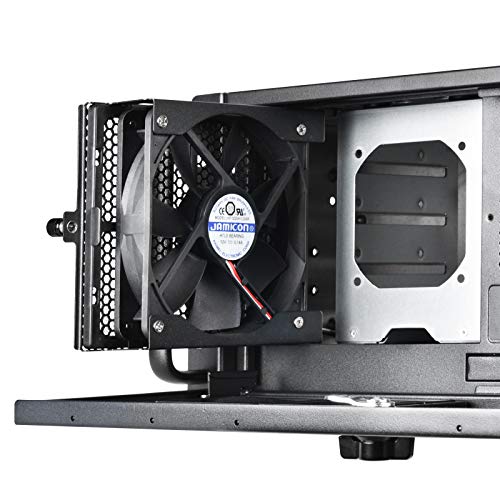 Silverstone SST-RM400 - Chasis para Servidor de Montaje en Rack de 4U, admite hasta SSI-CEB mainboard y ATX (PS2) / Mini PSU redundante