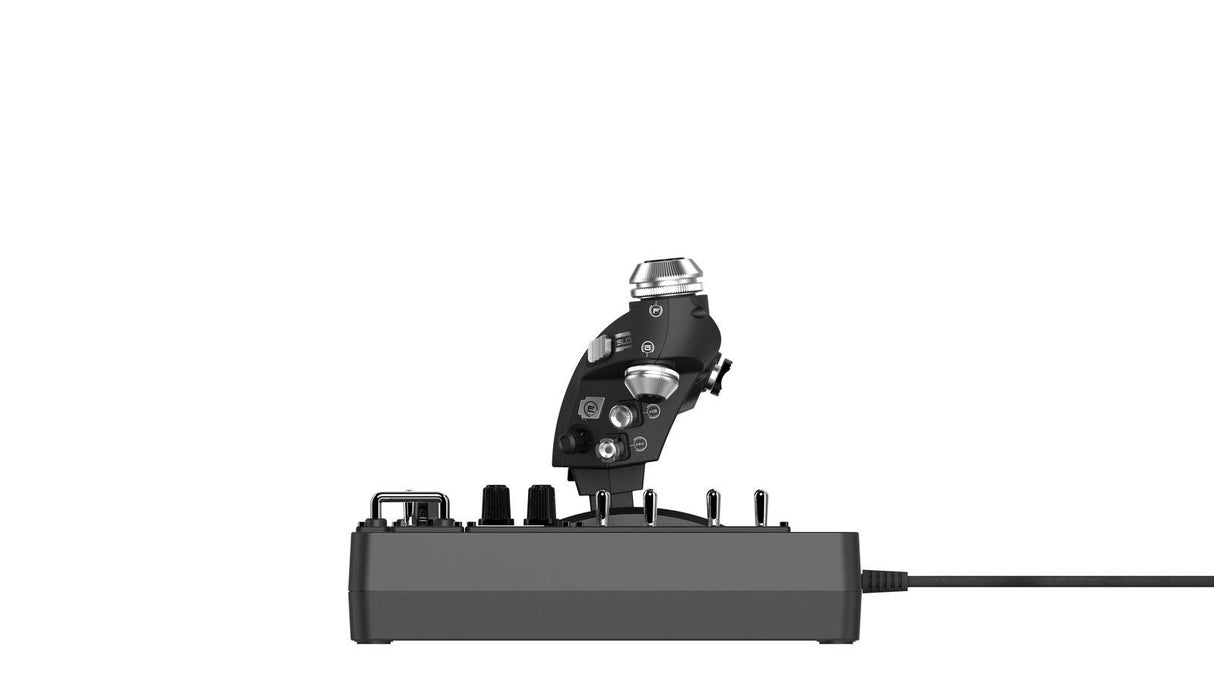 Logitech G X56 H.O.T.A.S Controlador con Aceleración y Palanca RGB, 6 Grados de Libertad, 4 Opciones de Resorte, +189 Controles Programables, RGB, 2x USB - Negro