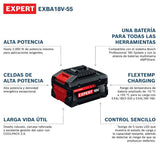 Kit de batería de alta potencia Bosch EXPERT 18V System: 4x EXBA 18V-55, L-BOXX 136