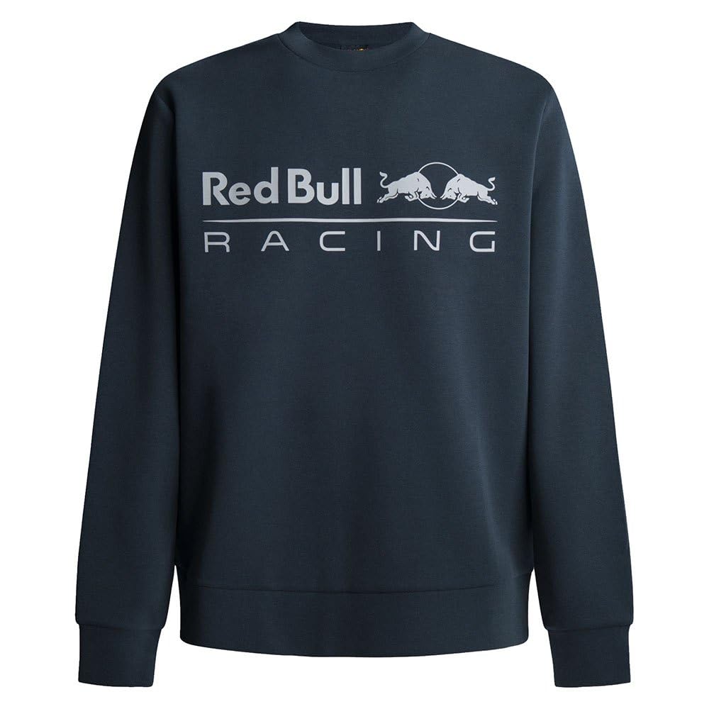 Red Bull Racing X Pepe Jeans RBR Team Logo Crew Sudadera, Blue (Dulwich Blue), M para Hombre