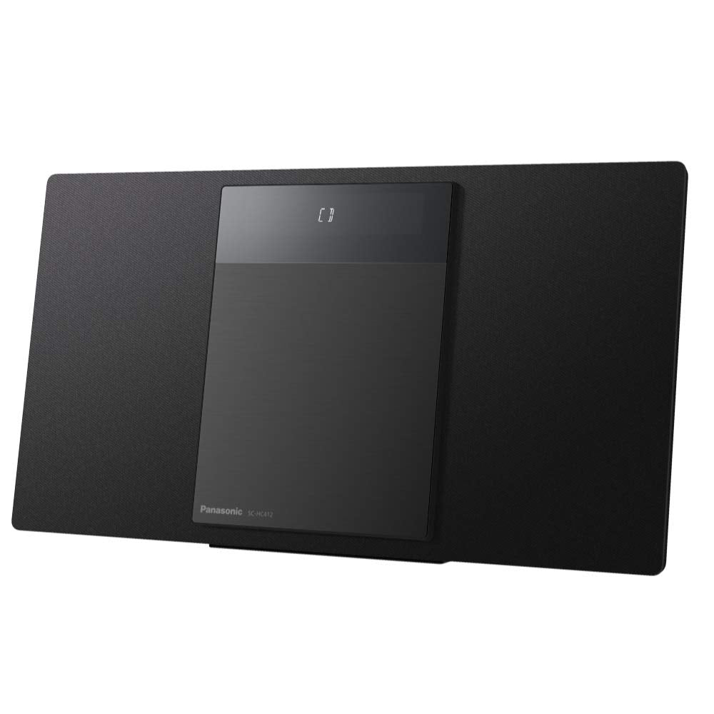 Panasonic SC-HC412 - Microcadena (Microcadena de música para uso doméstico, Negro, Monótono, 40 W, 8 cm, DAB+,FM)