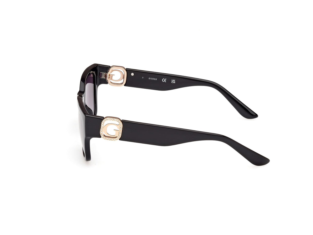 MARCOLIN GU00106 Gafas, Shiny Black, 140/15/40,7 para Mujer
