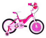 Huffy Bicicleta Pulgadas Minnie Luxury, Bebés niñas, Rosa, 16 pollici