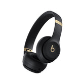 Beats Solo 4 - Auriculares Wireless Bluetooth on-Ear, compatibles con Apple y Android, con hasta 50 Horas de batería - Negro y Oro