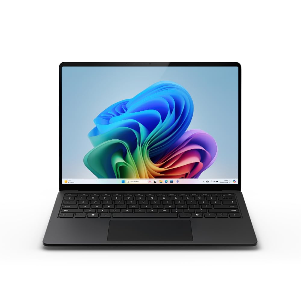 Microsoft Surface Laptop | Copilot+ PC | Pantalla táctil 13.8” | Snapdragon X Elite | 16GB RAM | 1TB SSD | Último Modelo, 7a edición | Windows 11 Home | Negro