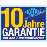 WEDO Taburete con Ruedas Super Step de plástico irrompible, con pie de Elefante, con Certificado TÜV GS, Fabricado en Alemania, Antideslizante, Altura Aprox. 43 cm, Capacidad de Carga 150 kg, Color