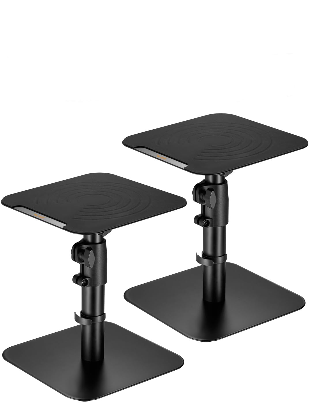 mywall HS31L - Soporte Universal de Mesa para Altavoces (inclinable +/-15°, con una Carga de hasta 15 kg, 2 Soportes), Color Negro