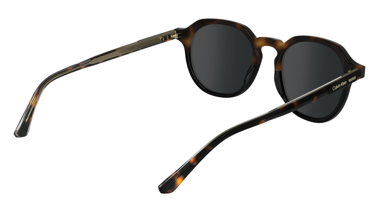 Calvin Klein Unisex Adult Sunglasses CK24538S - Havana/Black with Solid Grey Lens