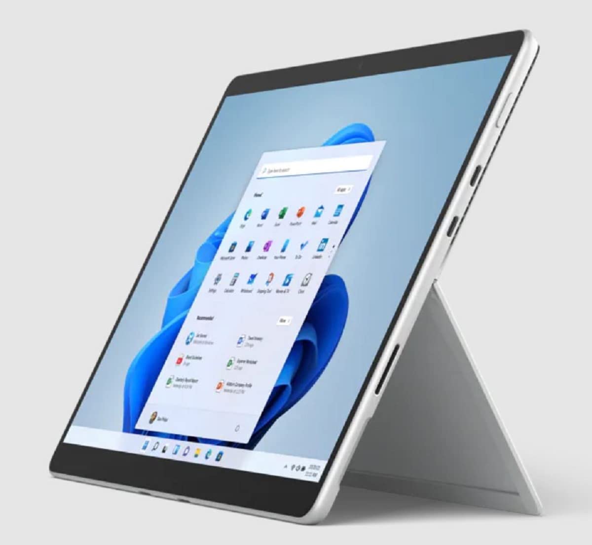 Microsoft Surface Pro 8 256 GB (i5/16 GB) Platinum W11 Pro *Nuevo, Negro, 8PU-00003