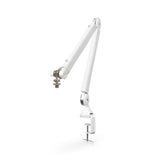 Brazo de estudio profesional RØDE PSA1+ con amortiguación de resorte y gestión de cables (Blanco)