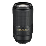 Nikon JAA833DAF - Objetivo para cámara Reflex con Montura F (Distancia Focal de 70-300 mm, Apertura f/4.5-5.6, 0.25 aumentos, estabilizador de Imagen) Negro