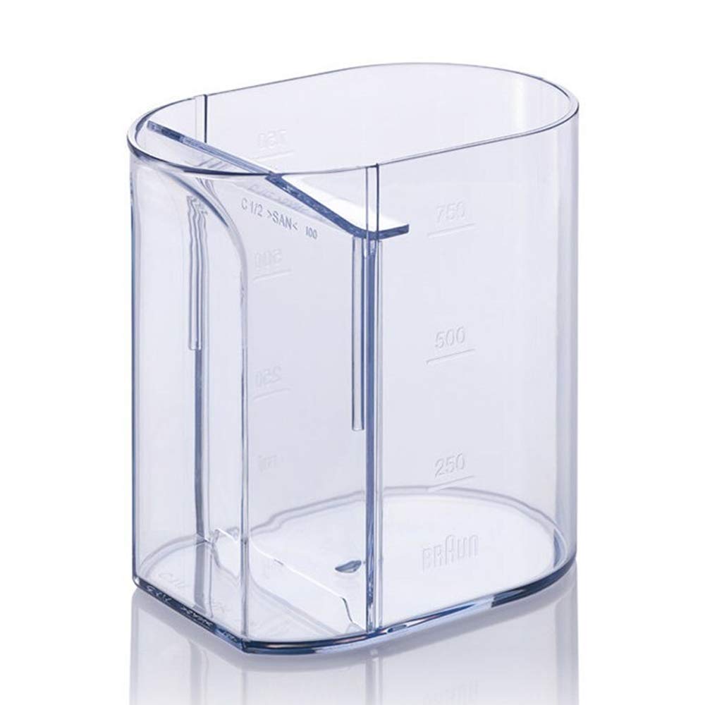 Braun Hogar PuEase SJ3100WH Licuadora, 500 W, diseño compacto, depósito de pulpa 1.25 L, jarra con separador pulpa 750 ml, blanco