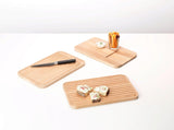 Brabantia Juego de Tablas de Cortar de Madera, marrón