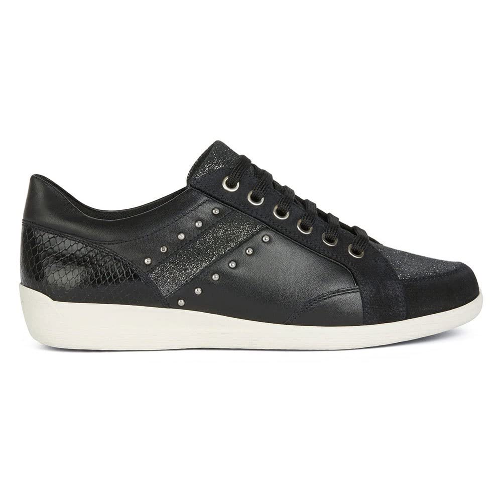 Geox D Myria H Sneakers Mujer Negro 38 EU