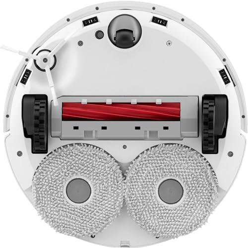 roborock Qrevo Robot Aspirador y fregasuelos, Funciones Automáticas de Vaciado, Lavado, Secado, Limpieza de la Base y Autorrellenado, Mapeo 3D, Potencia de succión de 5500 Pa Aspirador Robot