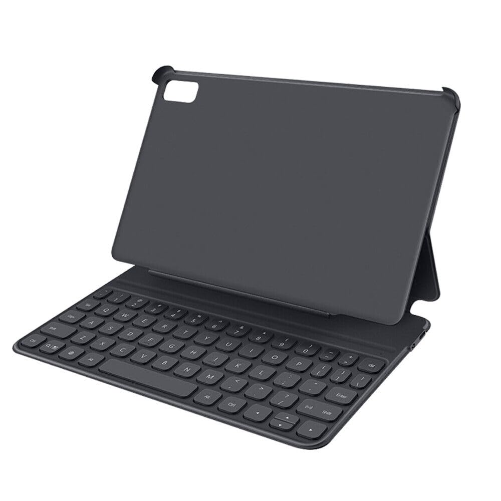 HUAWEI Smart Magnetic Bluetooth Keyboard (Teclado QWERTZ alemán) con Funda, Ultrafino, función de Pantalla múltiple, Plug & Connect, Gris Oscuro (Compatible MatePad 11)