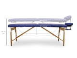 QUIRUMED Camilla de Masaje Plegable WELLCORE, Fabricada en Madera, Polipiel, 185 x 65 cm, Altura Regulable, Cabezal extraíble, Dos Brazos de ampliación, Agujero Facial, Color Negro, hasta 225 kg