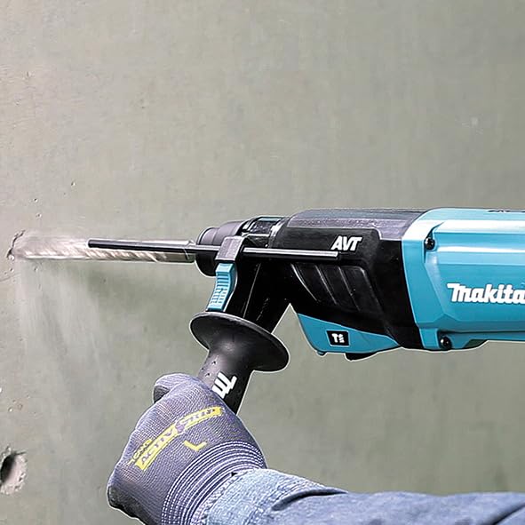 Makita HR2631FT13 – Martillo combinado para SDS-Plus de 26 mm, en maletín de aluminio