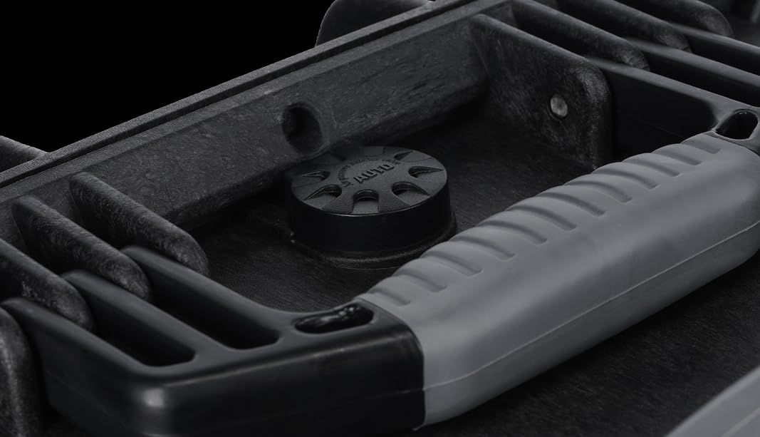 Rollei Hard Case 5737 Trolley - Maleta Extremadamente Robusta, irrompible e Impermeable con Equipamiento de Espuma Flexible, Transporte cómodo, regulación automática de la presión y protección