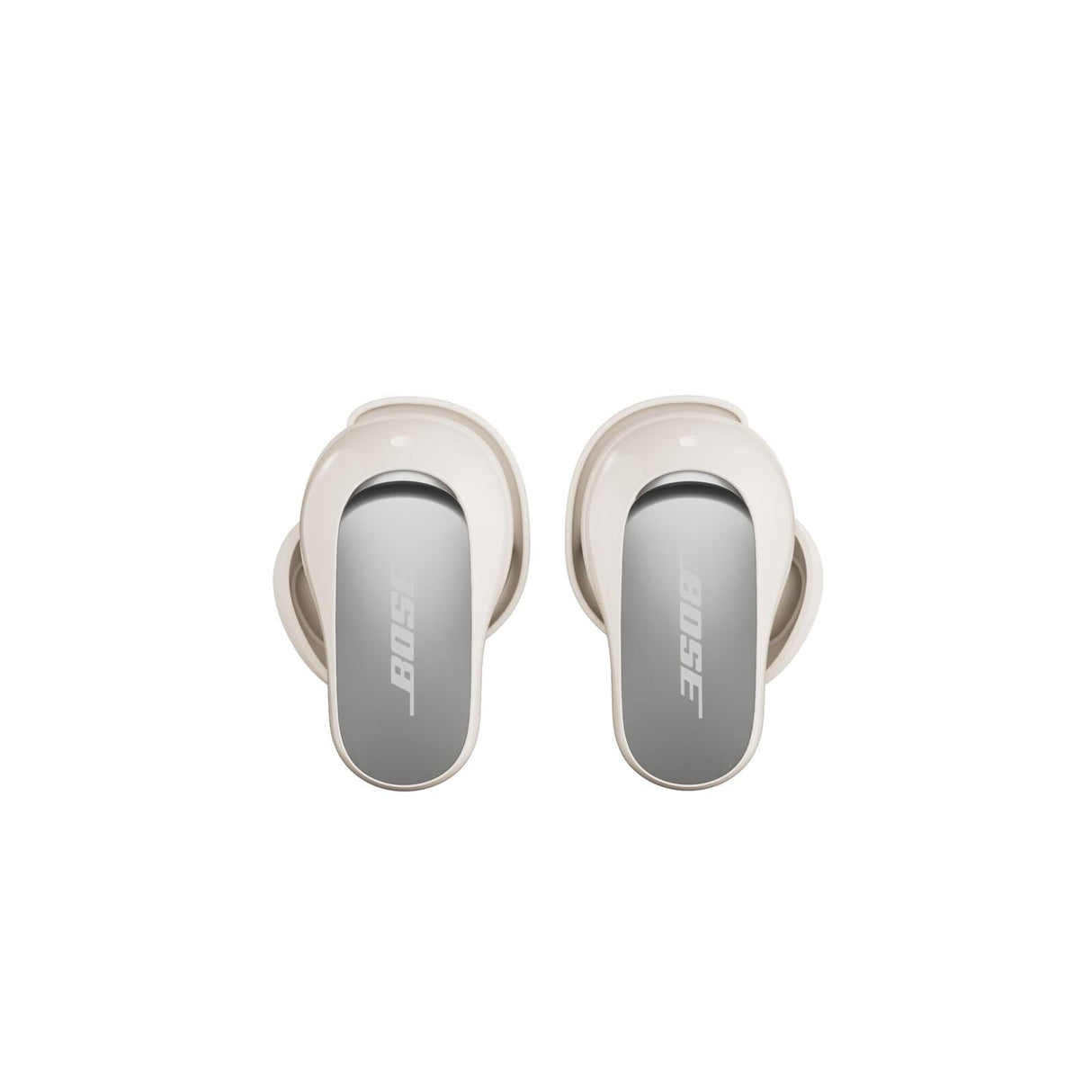 Bose Novedad auriculares de botón QC Ultra Bluetooth (2.ª gen), auriculares de botón inalámbricos con cancelación de ruido, hasta 6h de batería, IPX4, audio inmersivo, graves profundos, Blanco ahumado