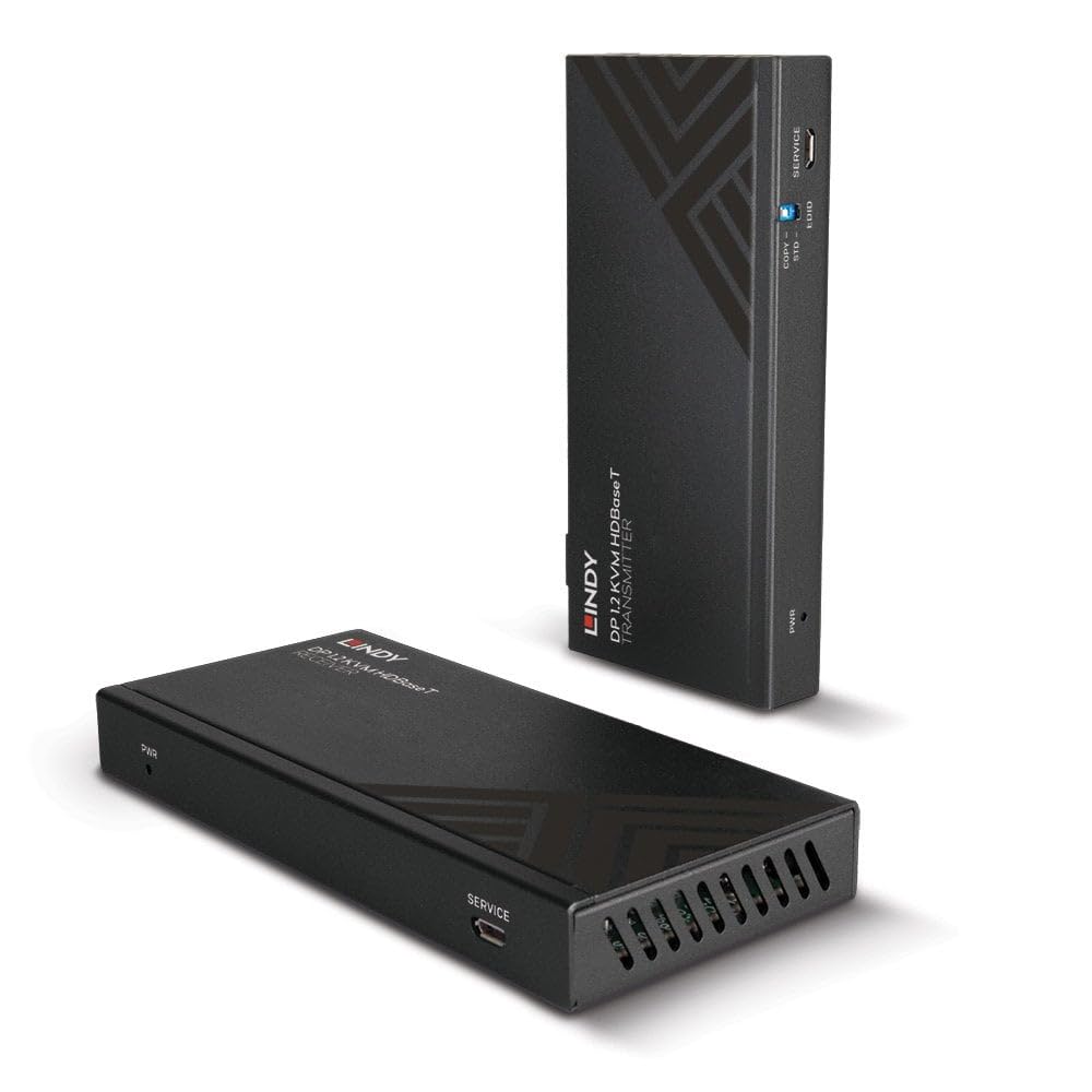 Lindy 39385 Extensor KVM HDBaseT Cat.6 DisplayPort 1.2, USB, IR y RS-232