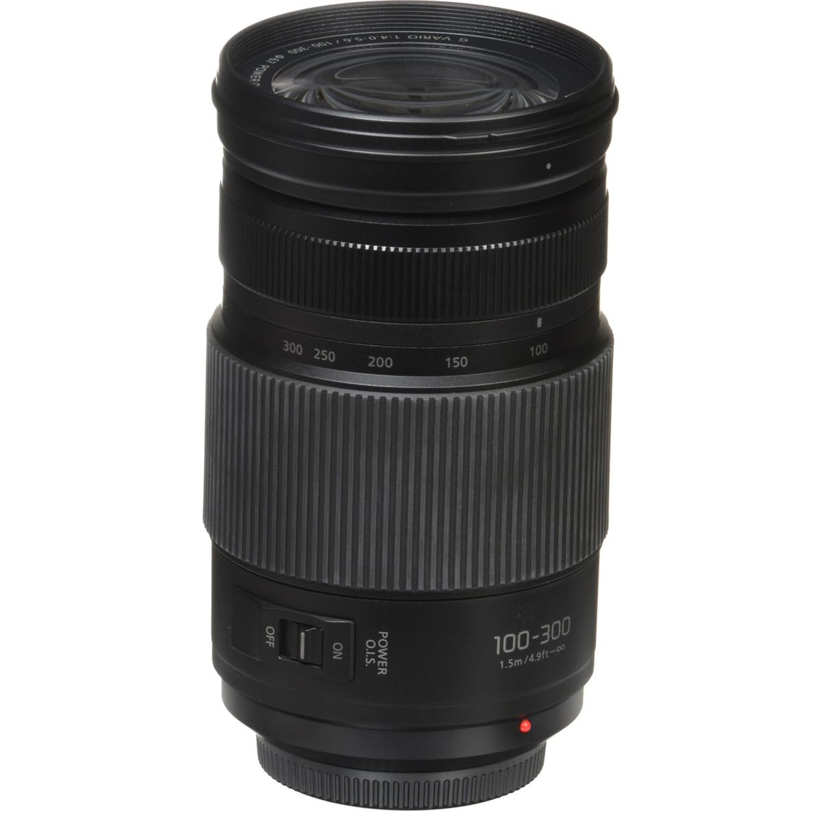 Panasonic LUMIX G II - Lente Vario, 100-300 mm, Micro Cuatro tercios, sin Espejo, Power O.I.S, H-FSA100300 (Negro de Estados Unidos)