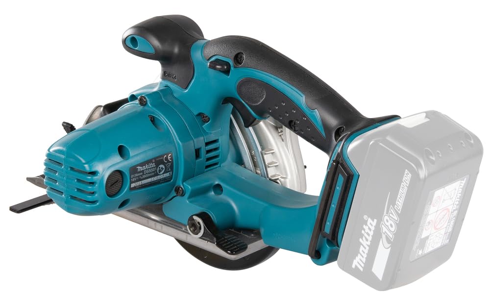 Makita DSS501ZJ - Sierra circular de mano (51 mm, 18 V, no incluye batería ni cargador)