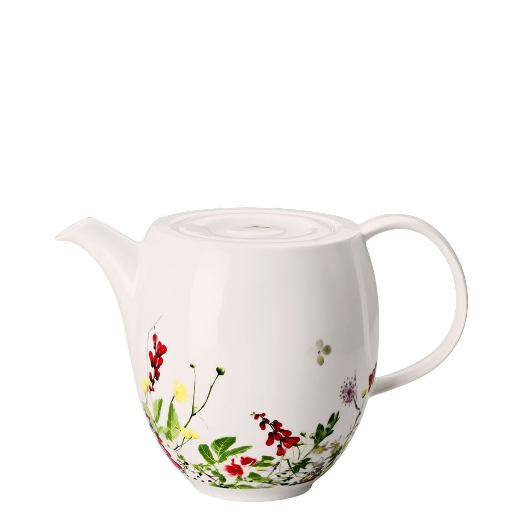 Rosenthal Brillance Fleurs Sauvages Cafetera, Porcelana De Hueso, Multicolor, 23x15x18 cm