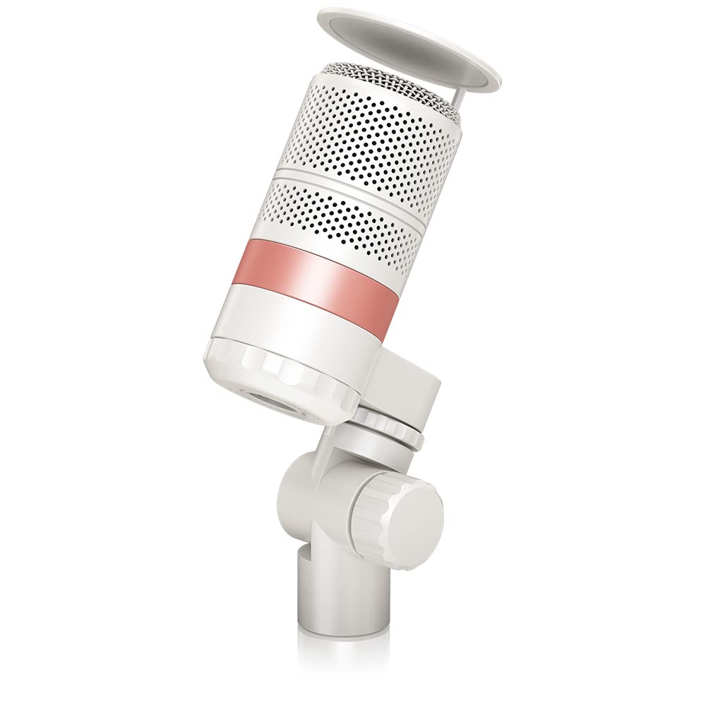 TC Helicon GoXLR MIC-WH Micrófono de transmisión dinámico con filtro pop integrado