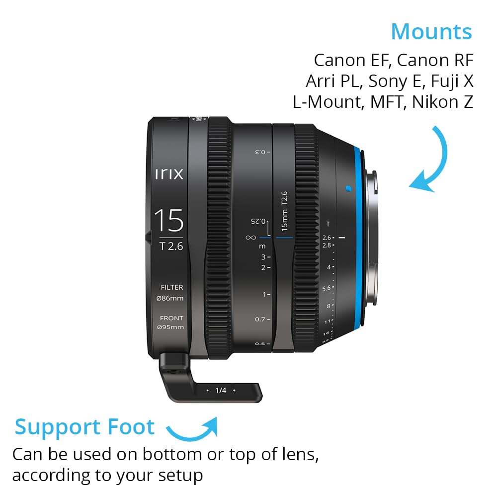 Irix Cine Irix Cine 15 mm T2.6 do L-Mount Imperial [IL-C15-L-I ]