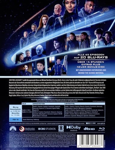 Star Trek: Discovery - Die komplette Serie [Blu-ray]