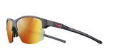 Julbo Split Gafas DE Sol, Negro/Negro/Rojo, M Unisex Adulto