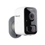 Albrecht Home SC 100 - Cámara de vigilancia WiFi 21500 Full HD visión Nocturna, IP65 Impermeable, Detector de Movimiento