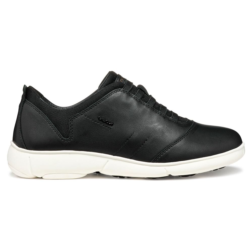 Geox D Nebula 2.0 C, Zapatillas Mujer, Black, 39 EU