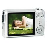 AGFA Photo Realishot DC8200 - Cámara Digital Compacta, 18MP, Video Full HD, Pantalla LCD 2.7'', Zoom Óptico 8X, Batería de Litio y Tarjeta SD de 16GB - Plata