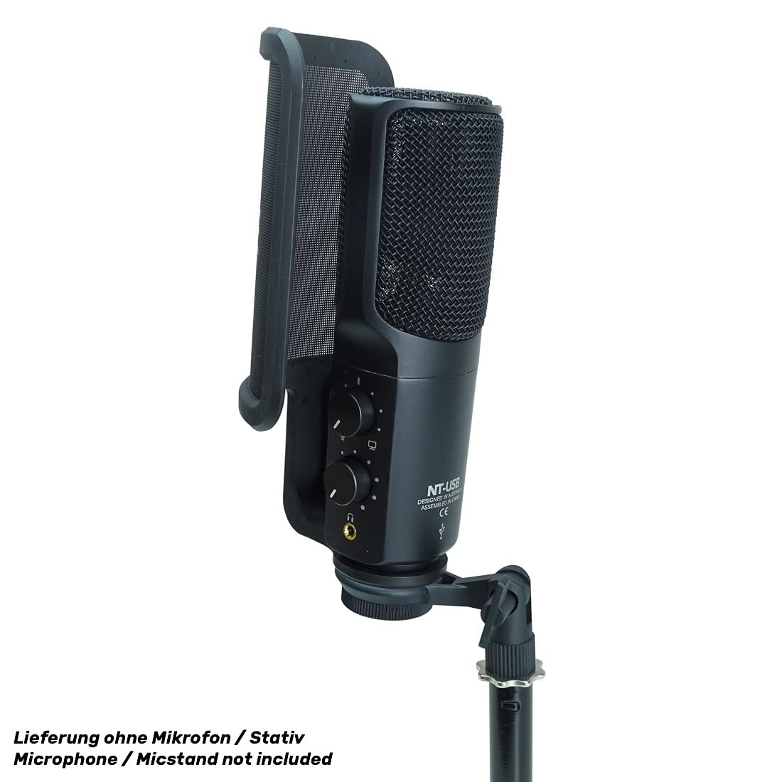 keepdrum MSA033 - Soporte para micrófono Rode NT-USB NT1-A Podcaster