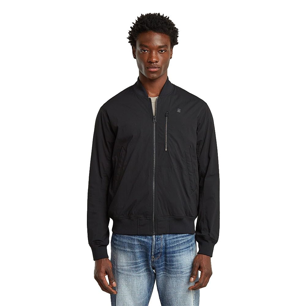 G-STAR Tech Bomber Chaqueta, Negro (dk Black D25508-E070-6484), L Hombres