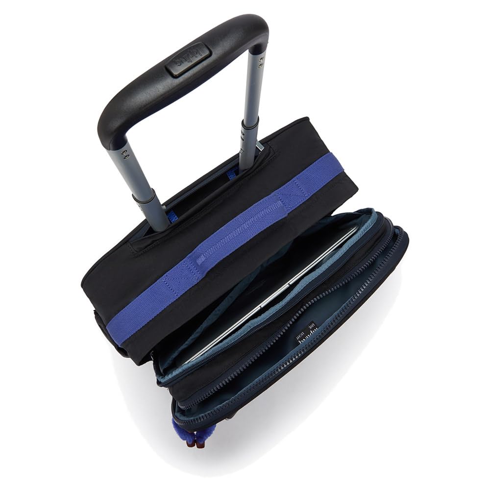 Kipling New Storia, Bolsa Grande con Ruedas, Azul (True Block)