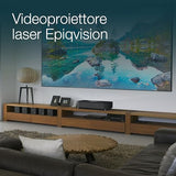 Epson EH-LS800B 4K Pro-UHD 4.000 lúmenes Android TV Proyector láser de Corto Alcance Negro