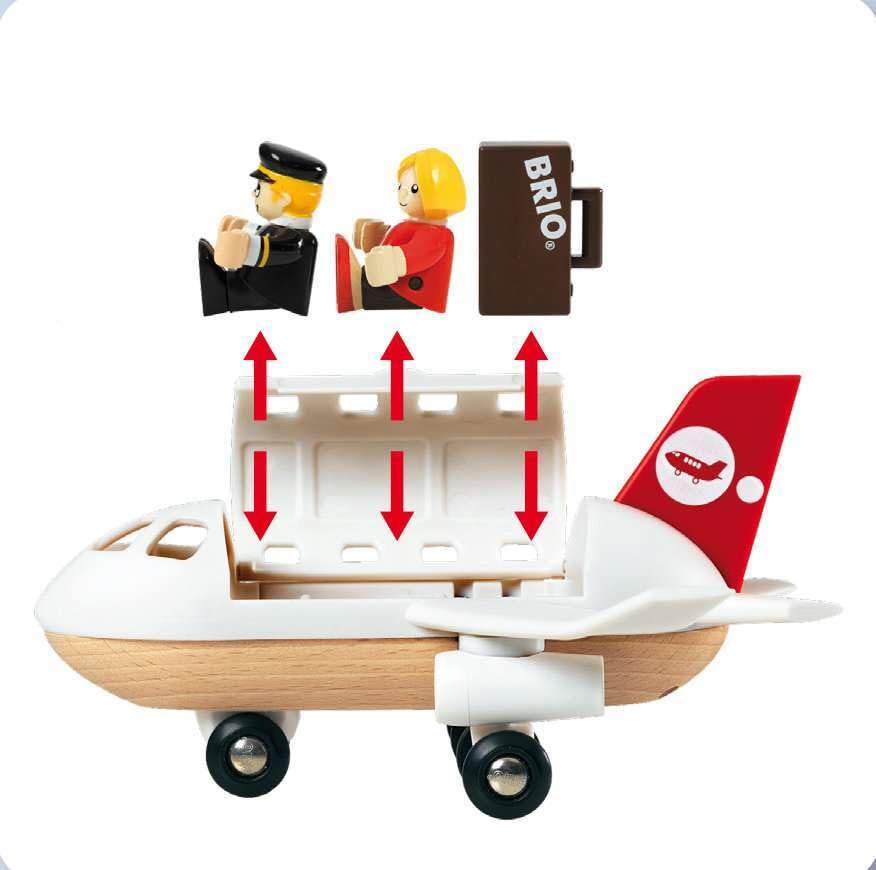 BRIO World - Set Deluxe el Mundo del Ferrocarril, Ferrocarriles, Set de Construcción de Madera, Tren Juguete, Juguetes Niños 3 Años o más, Juegos Educativos 3 Años