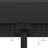 Lenovo Legion R24s - Monitor Gaming FHD 23.8" (IPS, Tasa de Refresco 144 Hz, Tiempo de Respuesta 1ms MPRT, 16:9, HDMI 2.1 + DP 1.2, VESA MediaSync - AMD FreeSync, Soporte Inclinable) - Negro