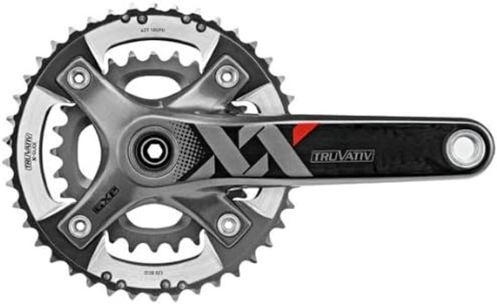 Sram Truvativ CWXX906 2x10 Speed BB30-Juego de Cadenas (17 cm), Color Negro, Kurbelgarnitur XX BB30, Schwarz, 39-26T, 170mm, (QF 164), 400100180, Multicolor, Talla única