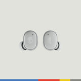 Skullcandy Grind Auriculares In-Ear Inalámbricos, 40 h de Autonomía, Skull-iQ, con Alexa Habilitada, Micrófono, Compatibles con iPhone Android y Dispositivos Bluetooth - Gris Claro