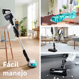 Bosch, aspirador sin cable 2en1, Unlimited 7 ProHygienic Aqua, cepillo 2en1 DynamicAqua, cepillo convencional, blanco, BCS71HYG2