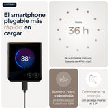 Motorola rarz 60 Ultra, 32GB (16GB+16GB RAM Boost)/512GB Madera, Sistema de cámaras de 50MP con Moto ai, batería 4500 mAh, cárga rápida de 68W, Snapdragon 8 Elite, + Moto Tag