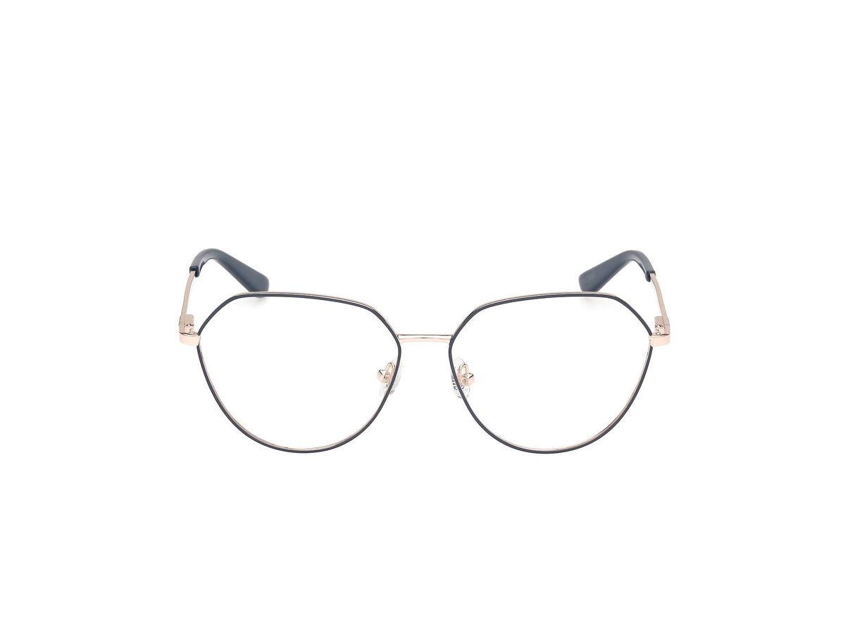 GUESS Gu50169 Marcos para Gafas recetadas, 091 Azul Mate, 57/14/145 para Mujer