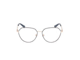 GUESS Gu50169 Marcos para Gafas recetadas, 091 Azul Mate, 57/14/145 para Mujer